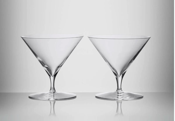 Waterford Elegance Martini Glass Pair