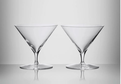 Waterford Elegance Martini Glass Pair