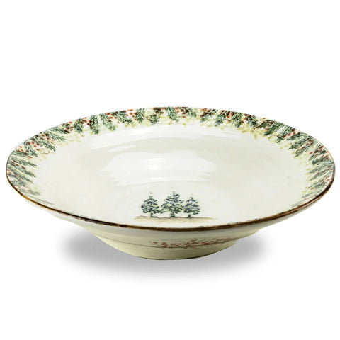 Arte Italica Natale Large Serving Bowl